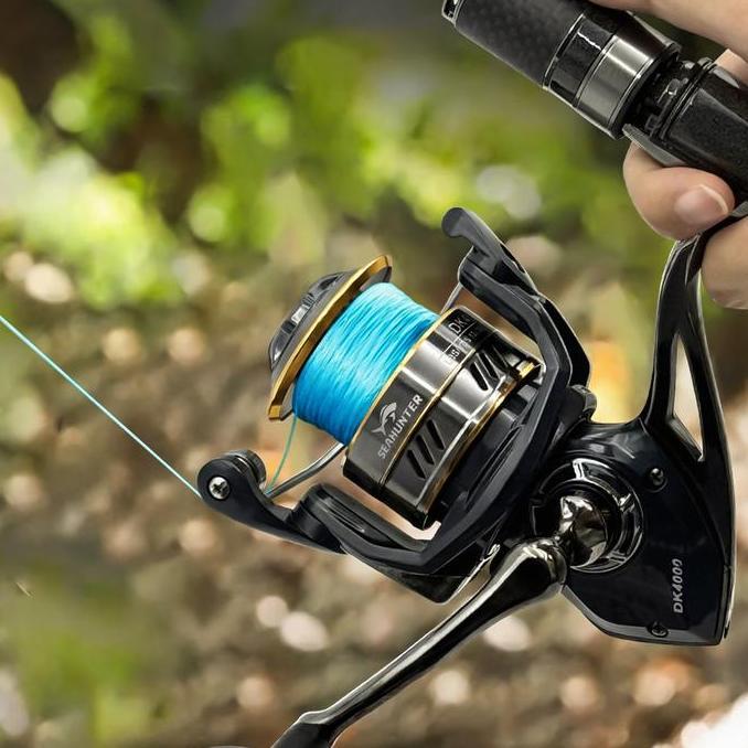 SEAHUNTER Joran Pancing 1 Set : Spinning Joran+Reel+PE X8 150M Senar + Lure set box 26pcs murah Comb