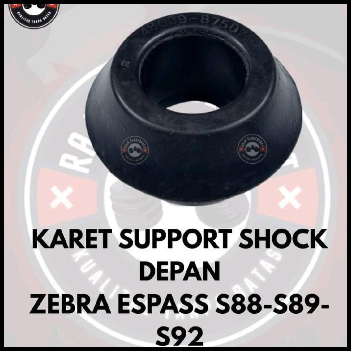 DISKON SPAREPART MOBIL ESPASS KARET SUPPORT SHOCK DEPAN ZEBRA ESPASS S88 S89 S92 