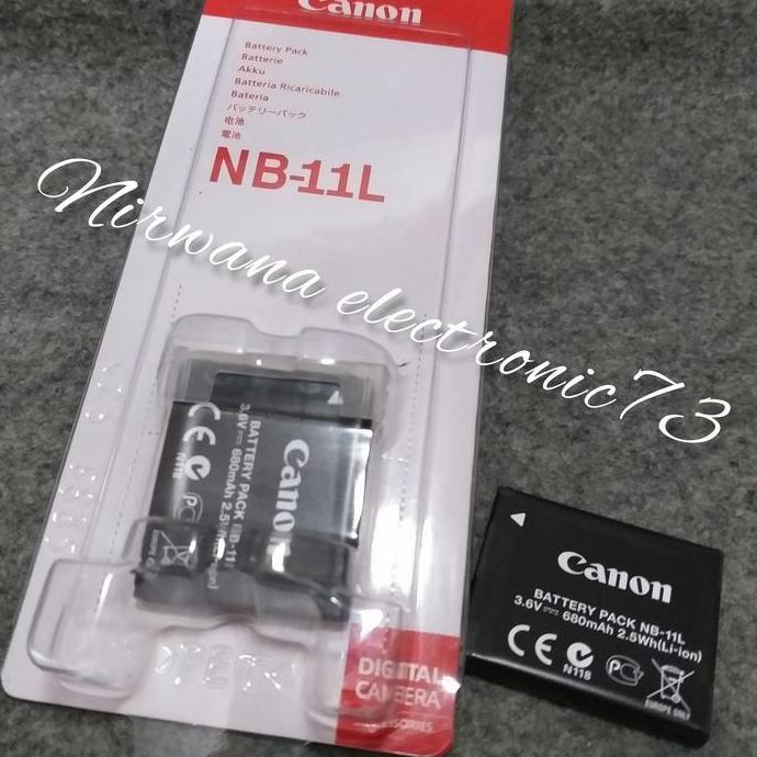 BEBAS ONGKIR - Baterai Canon NB-11L Original Powershot SX410IS, SX420IS, SX430IS