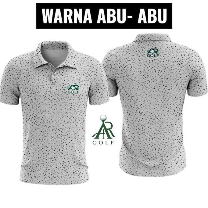 Baju Golf Shirt Polo Golf Argolf Dryfit Premium Unisex - Kaos Polo Golf Pria Wanita Sport Best Selle