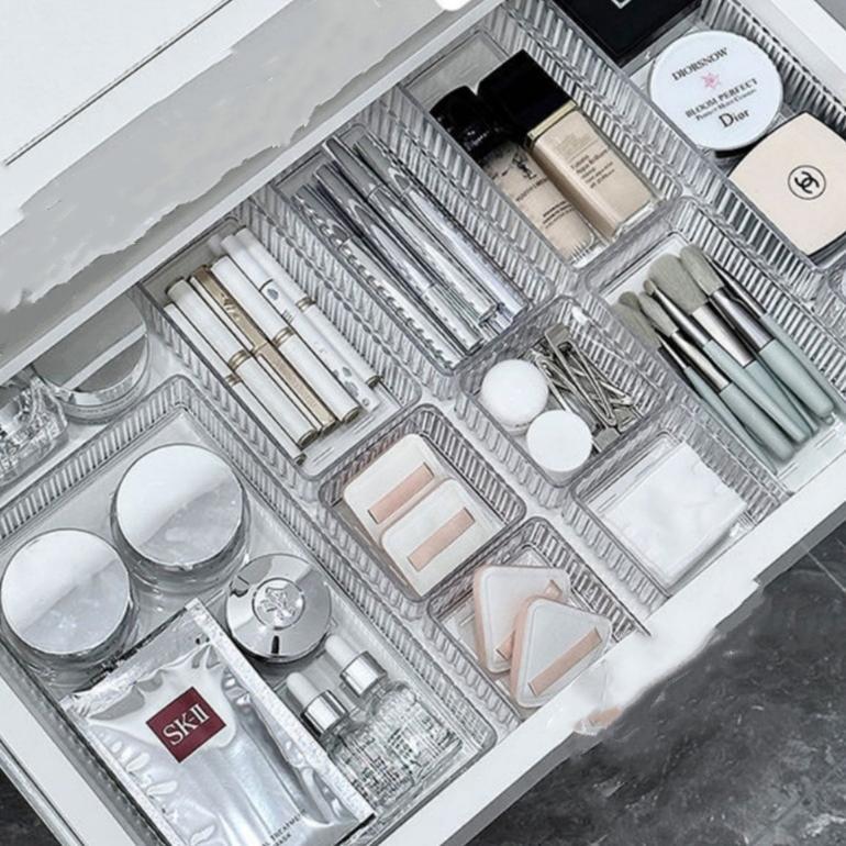 VELISSA KOTAK AKRILIK LACI AKRILIK STORAGE ORGANIZER ACRYLIC TEMPAT PENYIMPANAN SERBAGUNA | DRAWER B
