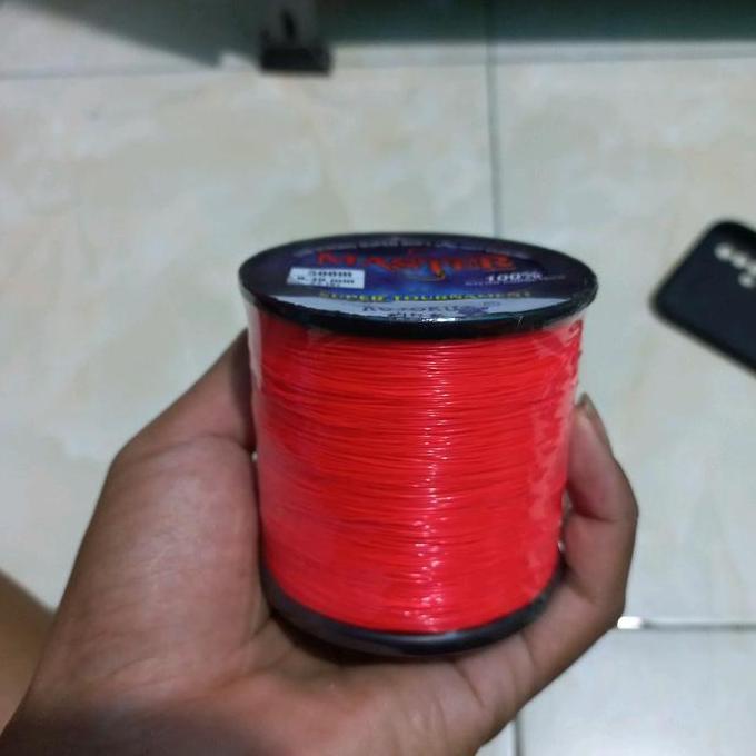 Senar Tali Benang Pancing Master Super kuat lentur anti kriting mudah tenggelam tahan Gesekan Cocok 