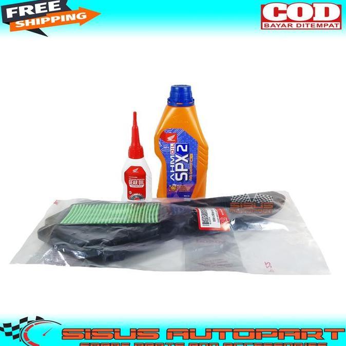 Paket Oli Spx 2 Oli Gardan Filter Udara Pcx 150 Pcx Old K97 / Paket Filter Udara Pcx 150 Plus Oli Mp