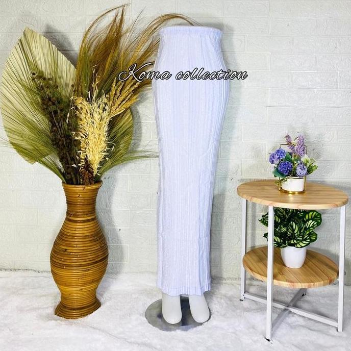 Hadirpopuler- Rok Plisket Polos Doby /Rok Plisket Polos Bawahan Kebaya Modern