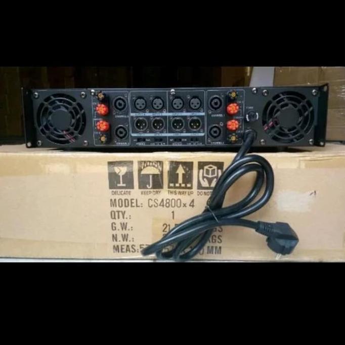 POWER AMPLIFIER PEAVEY CS 4800/CS4800 4CH 4 CHANNEL AMPLIFIER