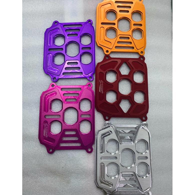 COVER HEAD ALUMUNIUM CNC 125z RX KING