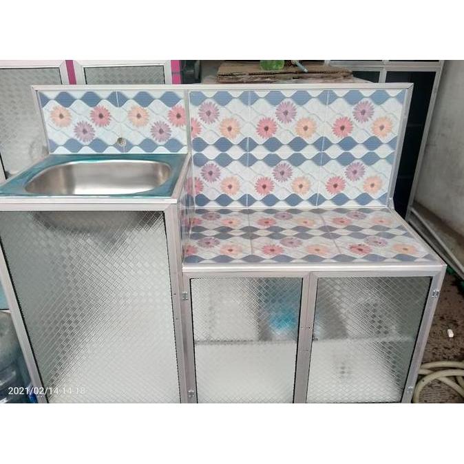 Rak stafel 3 tu Bah Keramik/Rak Cuci Piring/Rak Kompor 3 tu