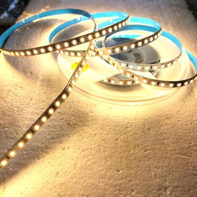 SAMSUNG LAMPU LED STRIP 2835 MATA RAPAT DC 12V 5M WARNA WARM WHITE