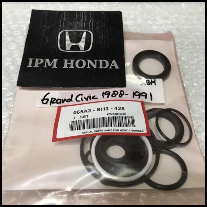 DISKON 065A3 SH3 SEAL KIT RACK BAWAH GEARBOX POWER STEERING STIR STIUR POWERSTEERING HONDA CIVIC GRA