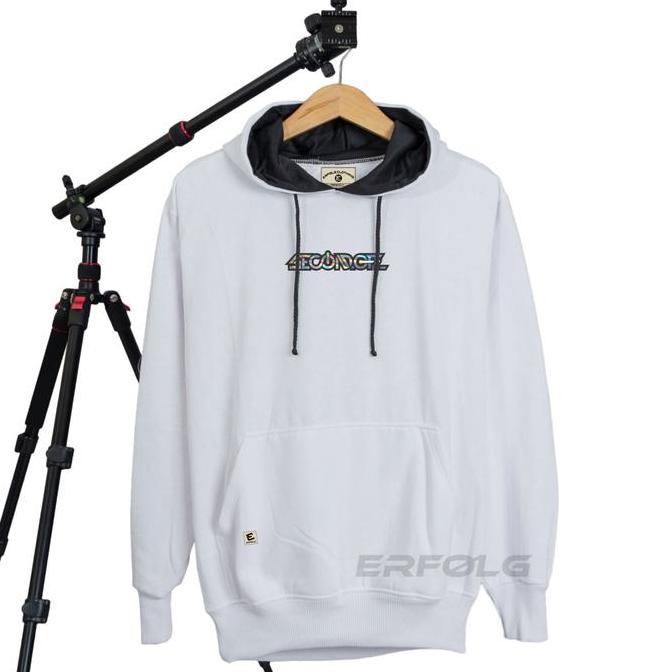 Erfolg Clothing Hoodie Jumper Pullover Distro Original Basic Screen Printing Motif Foil Hologram Uni