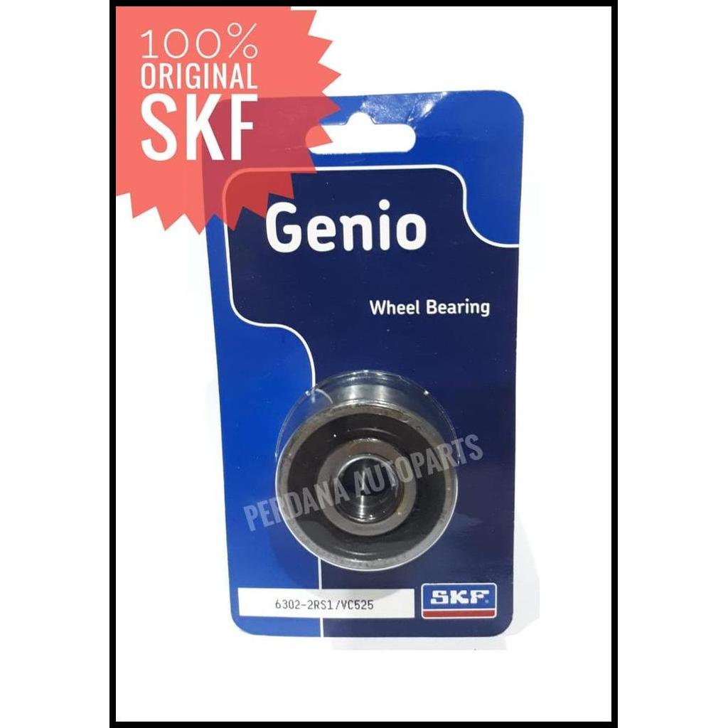 GRATIS ONGKIR LAHER BEARING RODA BELAKANG HONDA SUZUKI ASLI SKF 6302-Z X1 !!!!!!!