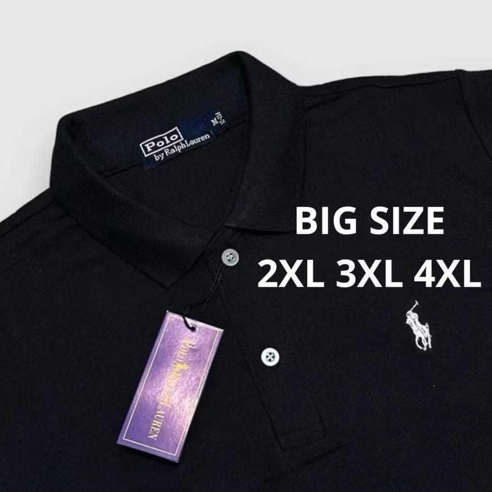 ORIGINAL Kaos Kerah Polo Pria Katun Premium Jumbo