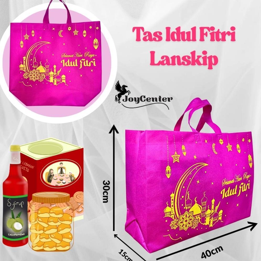 Promo Ramadhan Tas Idul Fitri JUMBO LANDSCAPE / Tas Hampers Lebaran / Tas Parcel Lebaran (1 Lusin / 