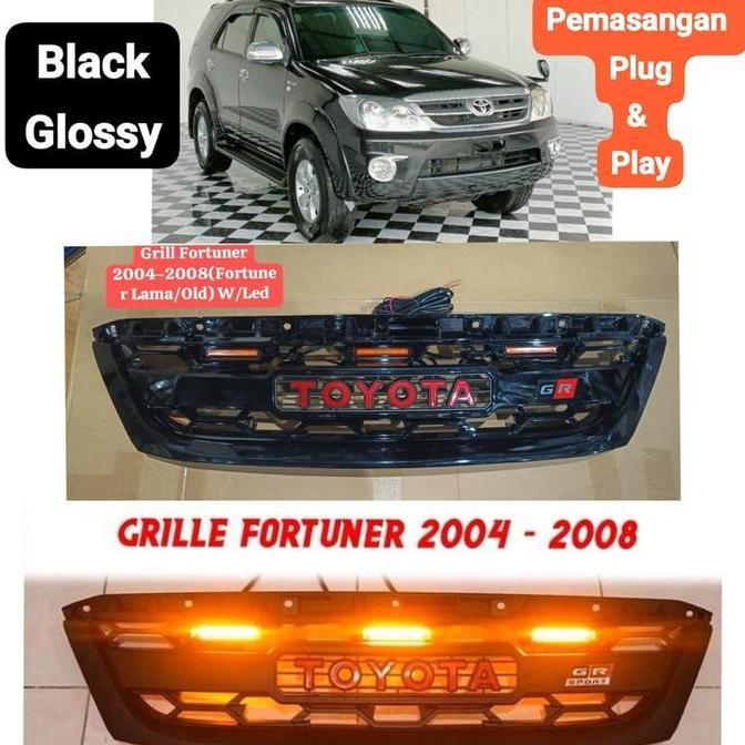 Gril Grill Grille Depan Fortuner Lama/Old 2004 2006 2007 2008 Awal & Fortuner Baru/New 2008 Akhir 20