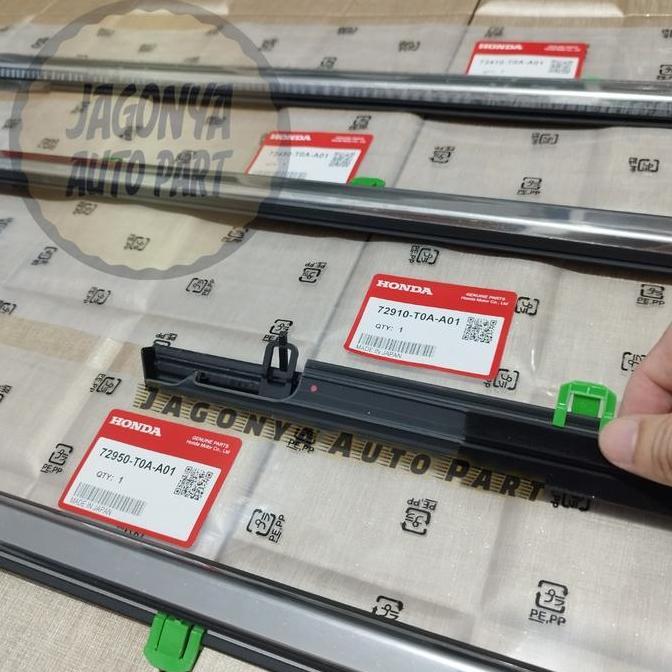 Pelipit Karet Kaca Pintu Luar Honda Crv Gen-4 2013 2014 2015 2016 2017 Baru