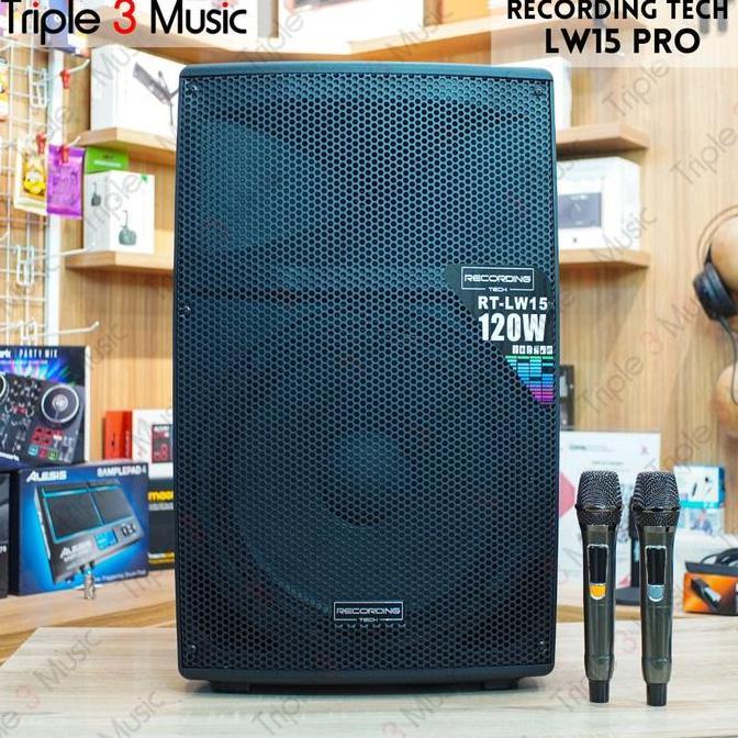 RECORDING TECH RT LW15 PRO 15 Inch Portable Speaker karaoke pertemuan triple33 Segera Beli