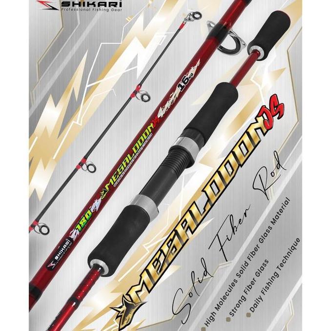 Shikari - Joran Megalodon Japan Style Fiber Solid - Joran Pancing original