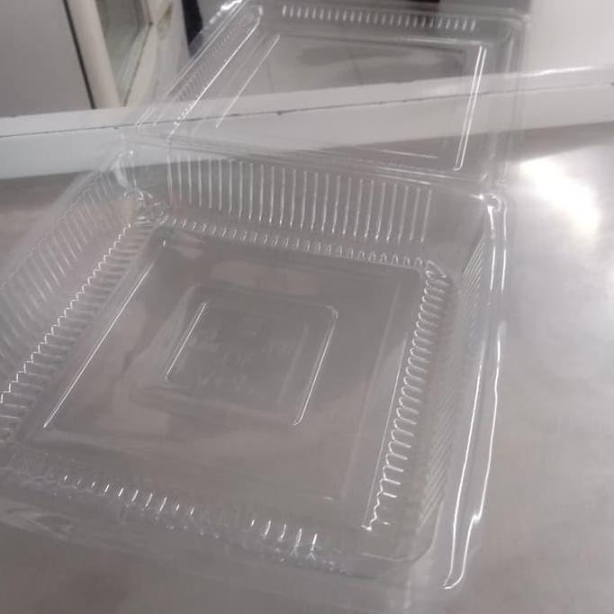 Mika Plastik Kotak 1A(Bolu 4telur)mika bolu kue