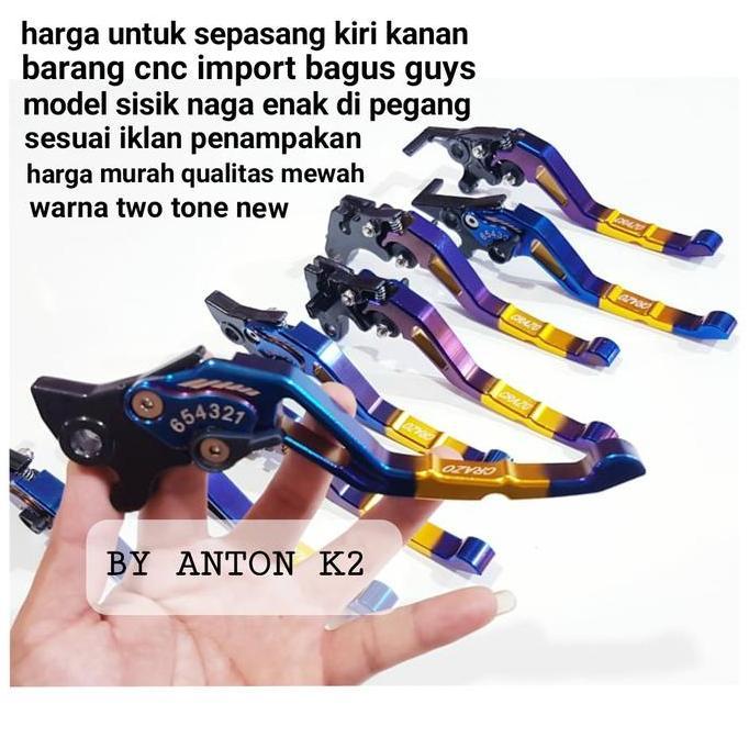 Handle Rem Two Tone Variasi Motor Honda Pcx 150/Pcx Lokal Abs/Pcx 160