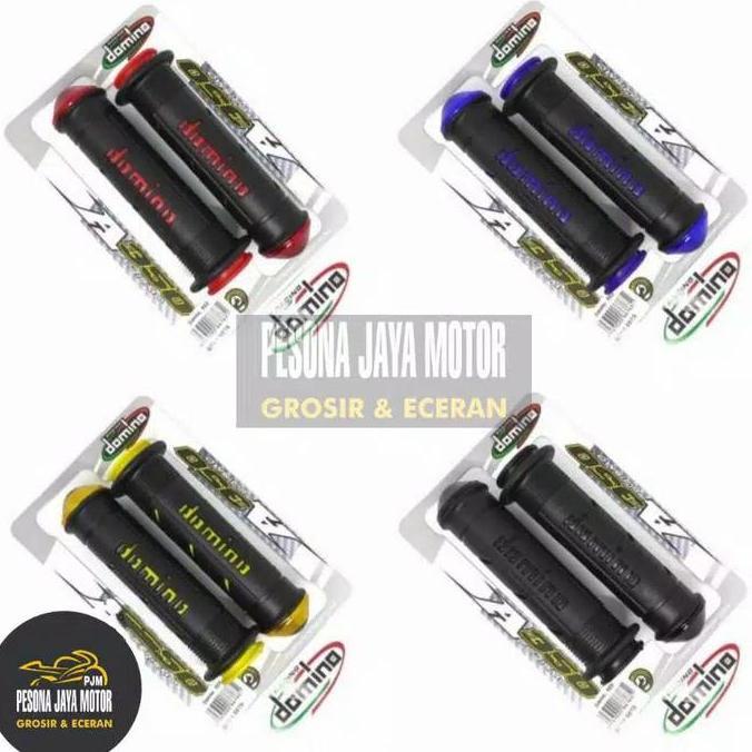 Handgrip Motor Variasi Domino Jalu Universal Nmax,Aerox,Pcx,Vario, Dll