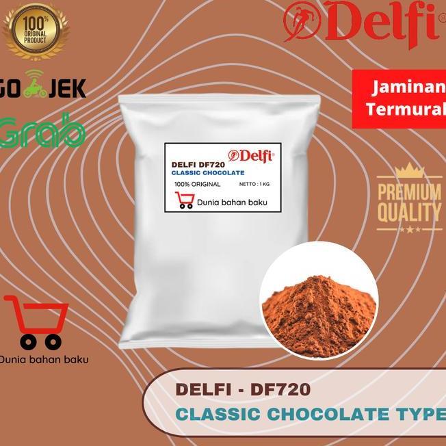 Coklat Bubuk Delfi Df720 Classic Cocoa Powder 1Kg