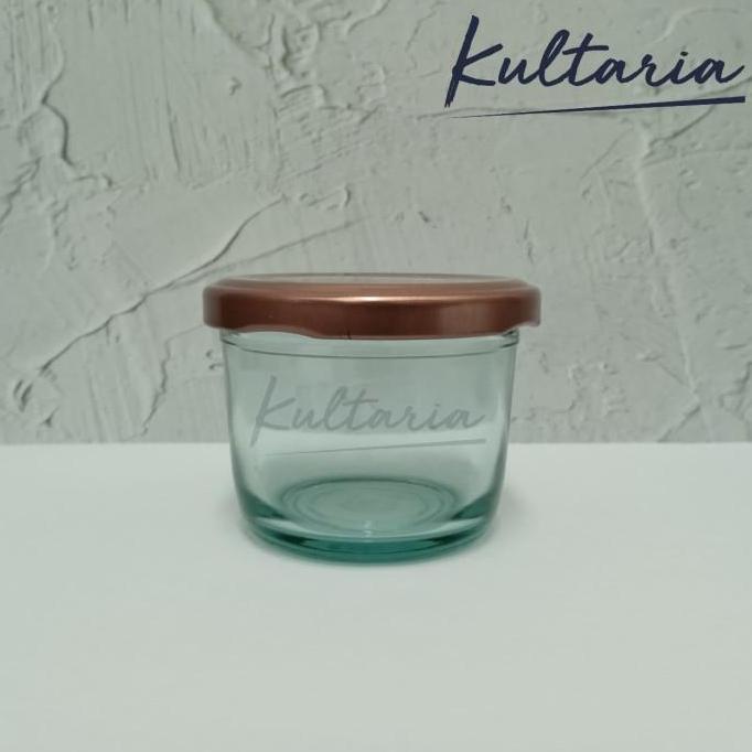 JAR TOPLES KACA BENING 100 ML / BOTOL MASON KACA 100 ML + TUTUP ULIR