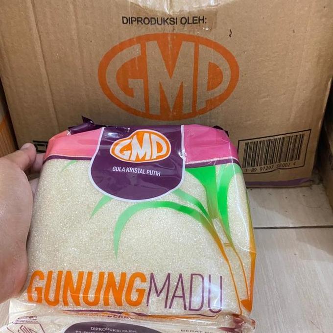 [2.2] 1KARTON GMP GULA PASIR 1KG ISI 20PCS