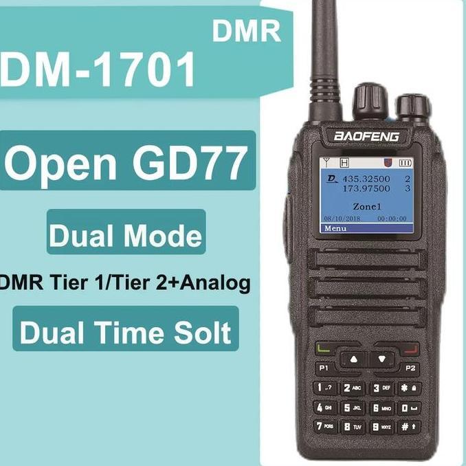 HT DMR DM-1701 ANALOG UHF VHF
