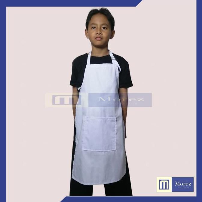 celemek anak / celemek masak anak / apron anak