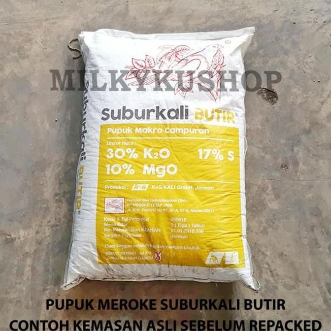 PUPUK MEROKE SUBURKALI BUTIR 1 KG KEMASAN REPACK