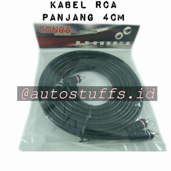 Kabel Audio Jack Rca To Rca 4M/Kabel Audio Rca Mobil ++++.