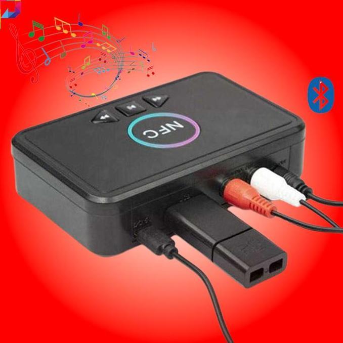 Audio Bluetooth 5.0 Receiver Adapter Nfc Rca Aux