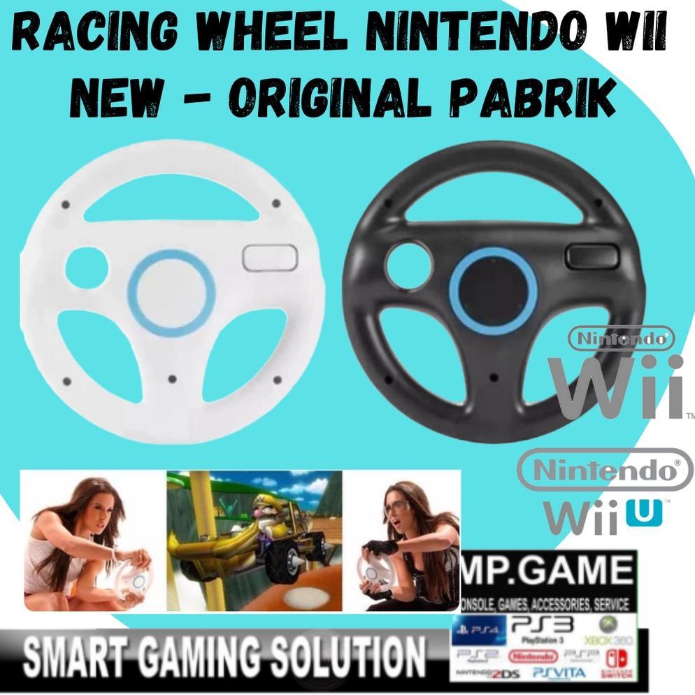 Racing Wheel Nintendo Wii Steering Stir Wiimote Remote Nintendo Wii Mario Kart Original Pabrik