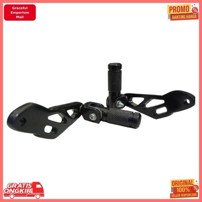 Terlaris Step Boncengan Belakang Satria Fu Karbu & Fu Injeksi & Sonic 150R Dural Buat Underbone Ngrt