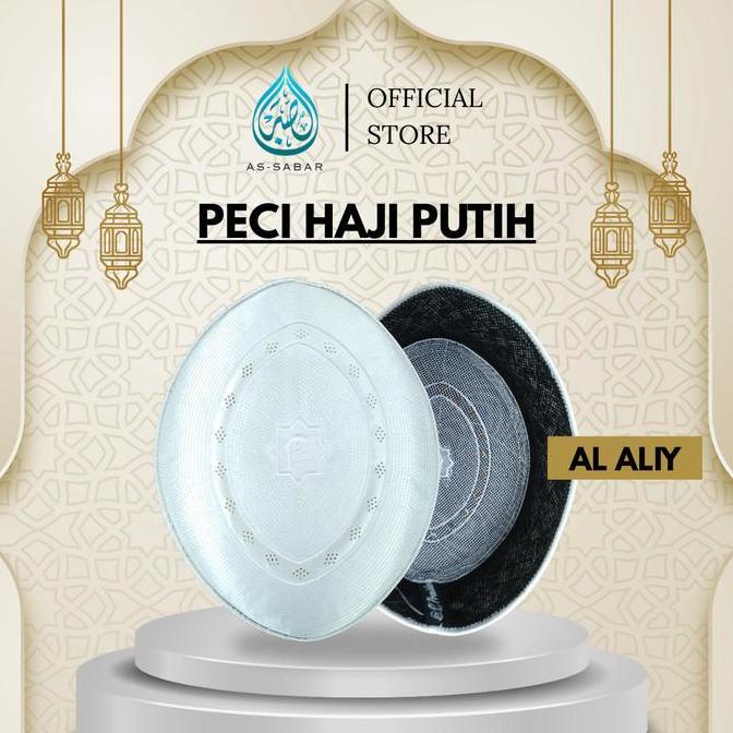 Peci Haji Putih Berkualitas dan Berbagai Motif