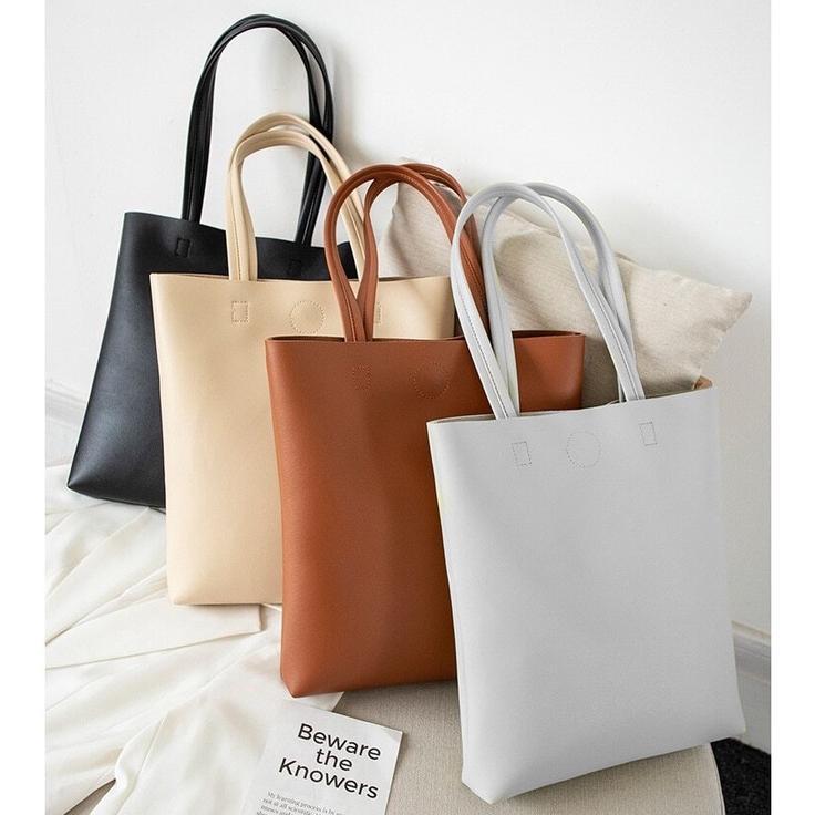 TERBARU [CUCI GUDANG ALL ITEM] - COD TOTE TERBARU (RESLETING) TOTEBAG BAHAN KULIT UNTUK TAS PENGAJIA