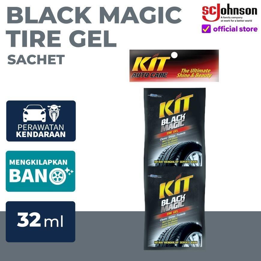 Flash Sale Kit Black Magic Sachet 32 Ml Kit Ban Semir Ban Sachet Pengkilap Ban 1 Pack Isi 12 Sachet