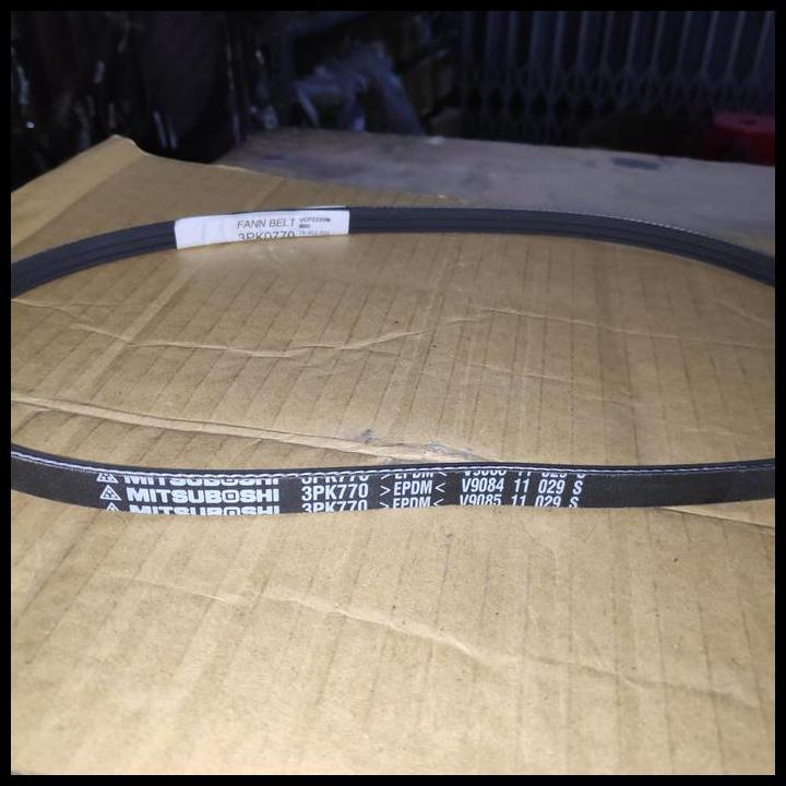 TERBARU MITSUBOSHI FAN BELT 3PK770 EPDM TALI KIPAS FANBELT 3PK 770 