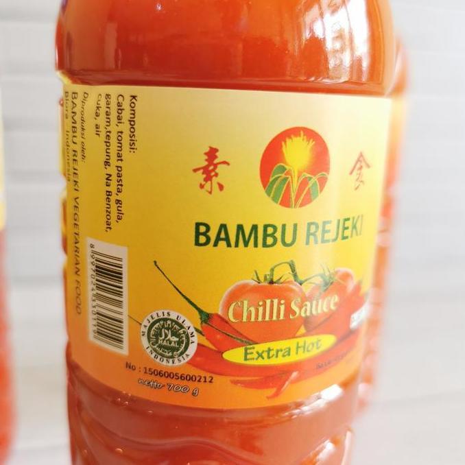 Master- Sambal Sambel Bambu Rejeki Sweet Extra Super Hot 700Gr Vegetarian