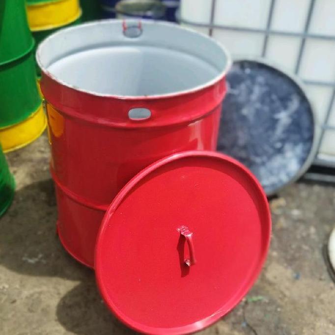 Murah Seo Drum Besi/ Tong Sampah 150 Liter /Drum Bakar Sampah/Tong Drum Besi/Tong Sampah 150 Kg/Temp