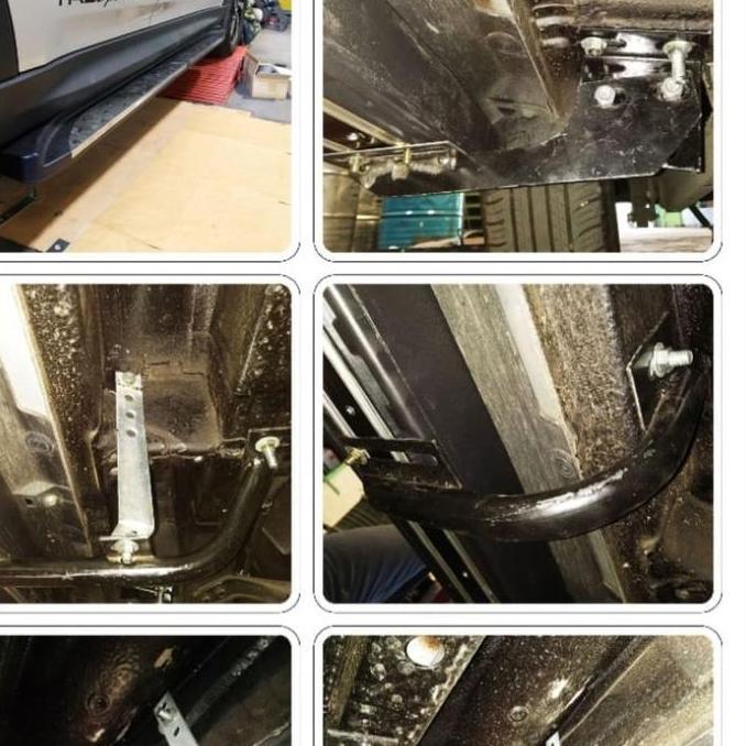 Bracket Foot Step Injakan Samping Mobil All New Rush / All New Terios 2017 - 2025 Merek Sunrise Rhin