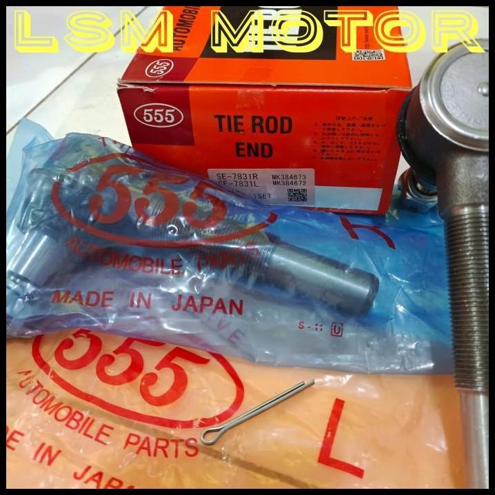 GRATIS ONGKIR TIE ROD END 555 CANTER TURBO PS136HDX PS125HDX HARGA 1SET 