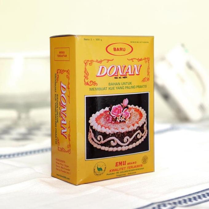 TEPUNG KUE DONAN KLASIK BAHAN DASAR CAKE MIX 1KG 2X 500 PREMIX INSTAN