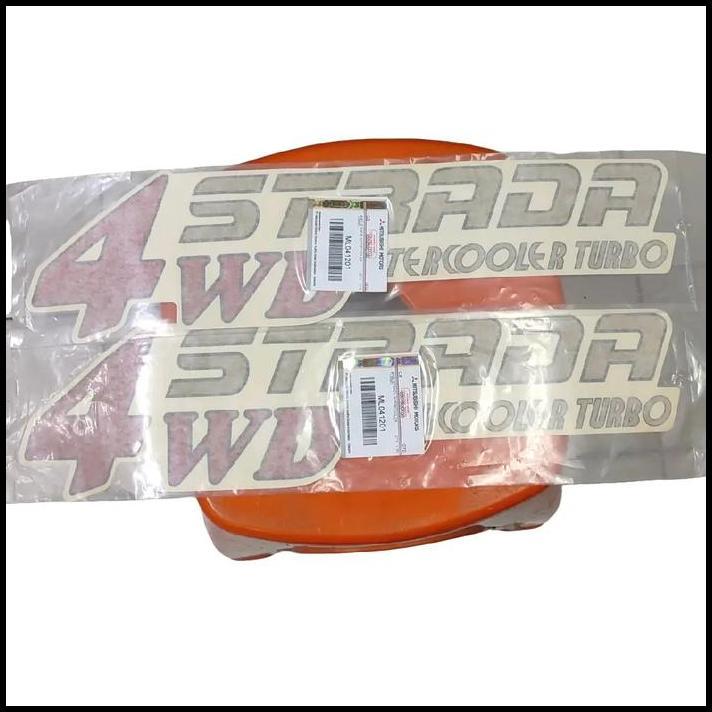 TERBARU STIKER STRADA 4WD INTERCOOLER TURBO 