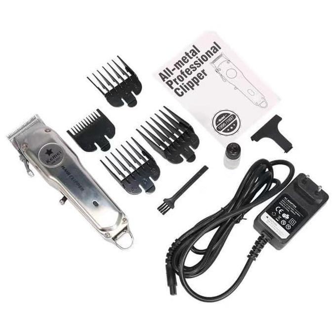 Nisu- Kemei 1997 Alat Cukur Listrik Kemei 1997 Bisa Cas Body Metal Km-1997 Professional Clipper Mesi