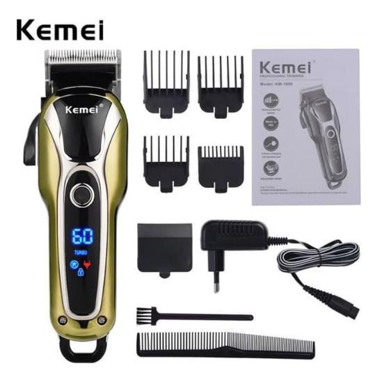 Nisu- Kemei 1990 Alat Cukur Turbo Kemei 1990 Clipper Kemei Km-1990 Cukruan Rambut Kemei Km1990 Turbo