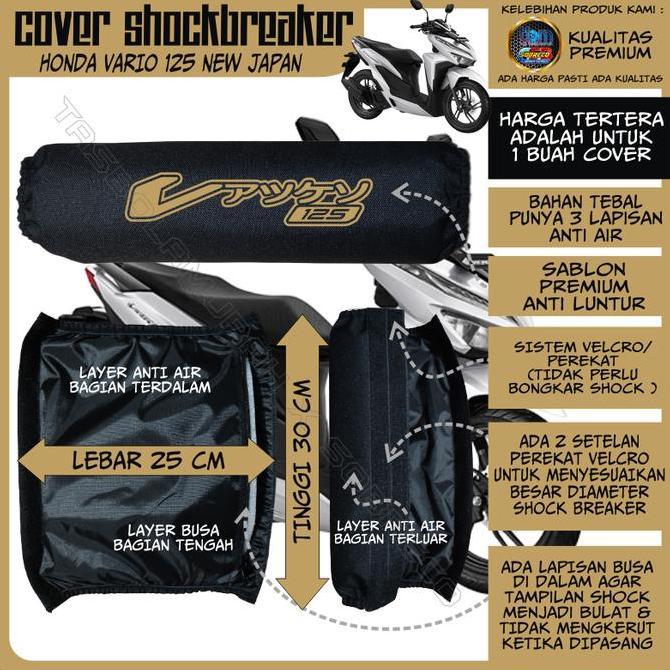 Promo SARUNG PELINDUNG COVER SOKBREKER SHOCK BREAKER BELAKANG VARIO 125 NEW Diskon