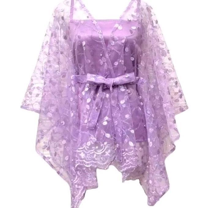 outer kebaya wisuda/bridesmaid/pesta pink/biru/ungu/hijau mint KS