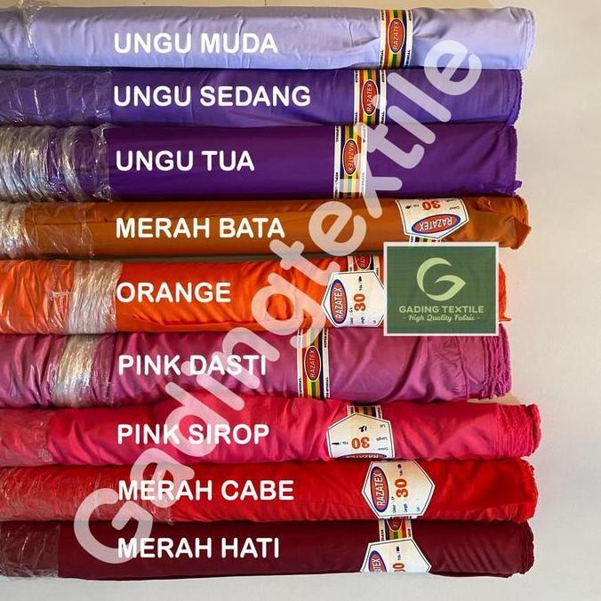 ( per 1 roll ) kain furing ASAHI TEBAL APL RAZATEX lebar 120 cm isi 27 meter bahan furing lapisan le