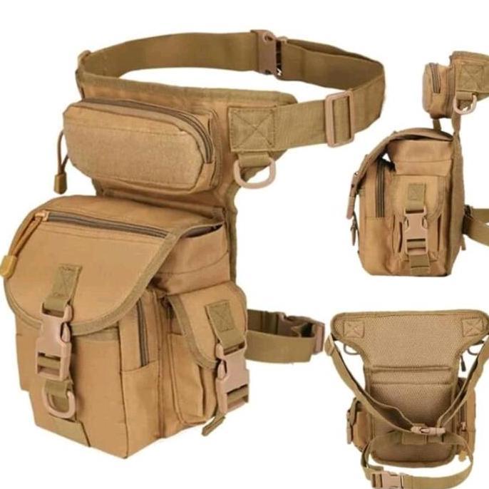 Sportx- Tas Selempang Paha Pinggang Tas Tactical Outdoor Ori Import